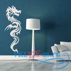 Декоративная наклейка Длинный дракон
