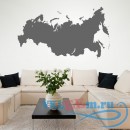 Декоративная наклейка Russia страна Россия