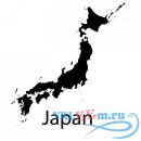 Декоративная наклейка Japan страна япония