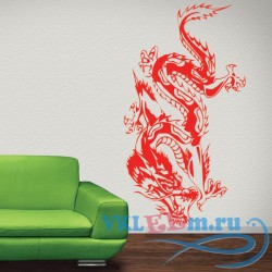 Декоративная наклейка Пикирующий дракон