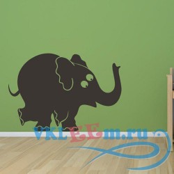 Декоративная наклейка Детский слон