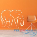 Декоративная наклейка Африканский слон
