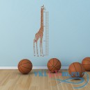 Декоративная наклейка жираф ростомер