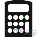 Декоративная наклейка детский калькулятор