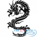 Декоративная наклейка Фантастический дракон