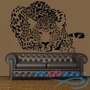 Декоративная наклейка Красивый леопард