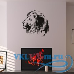 Декоративная наклейка Изящный лев