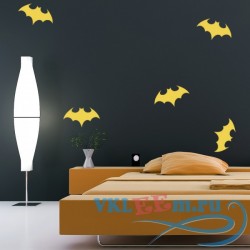 Декоративная наклейка Batman летучая мышь бетмана