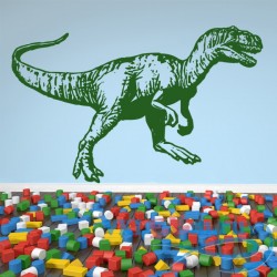 Декоративная наклейка Тиранозавр Рекс динозавр 
