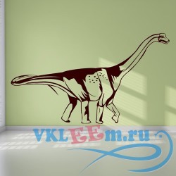 Декоративная наклейка добрый динозавр 