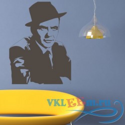 Декоративная наклейка Фрэнк Синатра в шляпе