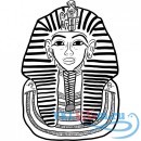 Декоративная наклейка Тутанхамон 