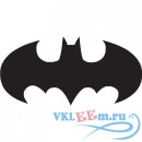 Декоративная наклейка Бэтмен логотип