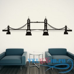 Декоративная наклейка Tower Bridge London EnglAnd United Kingdom Wall Stickers Home Decor Art Decals