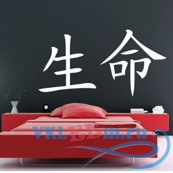 Декоративная наклейка Традиционные китайские иероглифы