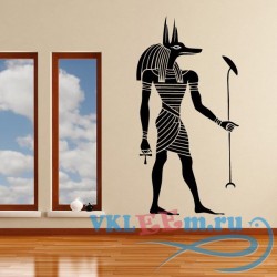 Декоративная наклейка Египетский Анубис