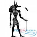 Декоративная наклейка Египетский Анубис