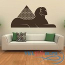 Декоративная наклейка Египетский Сфинкс пирамида