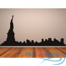 Декоративная наклейка Нью-Йорк Скайлайн Америка 