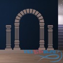 Декоративная наклейка Арка со столбами