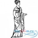 Декоративная наклейка Греческая женщина