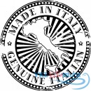 Декоративная наклейка Сделано в Италии Итальянский значок 