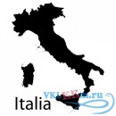 Декоративная наклейка Карта Италии