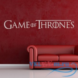 Декоративная наклейка Логотип Игра престолов
