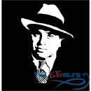 Декоративная наклейка Портрет Аль Капоне