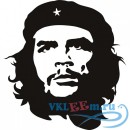 Декоративная наклейка Че Гевара портрет