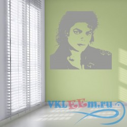 Декоративная наклейка  Майкл Джексон