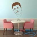 Декоративная наклейка Мухамед Али