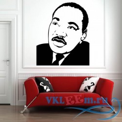 Декоративная наклейка Мартин Лютер Кинг