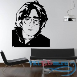 Декоративная наклейка Джон Леннон в очках