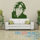 Декоративная наклейка Джон Леннон в очках