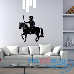 Декоративная наклейка Гладиатор на лошади