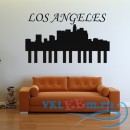 Декоративная наклейка Лос-Анджелес на стену