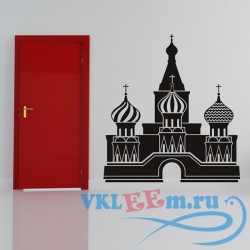Декоративная наклейка Кремлевский собор