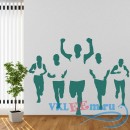 Декоративная наклейка Runners Wall Sticker Athletic Wall Art