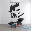 Декоративная наклейка Johnny Cash Musician Icons &amp; Celebrities Wall Stickers Home Decor Art Decals
