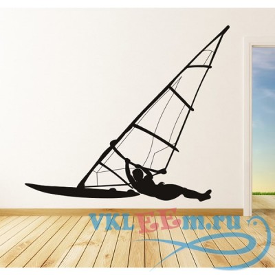 Декоративная наклейка Wind Surfing Wall Sticker Sport Wall Art