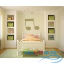 Декоративная наклейка Quaver Notes Musical Notes &amp; Instruments Wall Stickers Music Home Art Decals