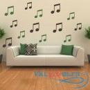 Декоративная наклейка Semiquaver Silhouette Wall Stickers Creative Multi Pack Wall Decal Art