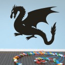 Декоративная наклейка Мифический дракон