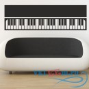 Декоративная наклейка Keyboard Wall Sticker Music Wall Art