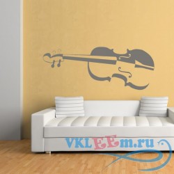 Декоративная наклейка Violin Wall Sticker Music Wall Art