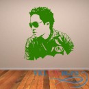 Декоративная наклейка Lenny Kravitz Musician Portrait Icons &amp; Celebrities Wall Sticker Home Art Decals