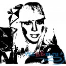 Декоративная наклейка Lady Gaga Music Artist Icons &amp; Celebrities Wall Stickers Home Decor Art Decals