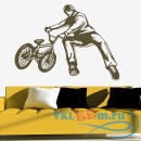 Декоративная наклейка BMX трюки