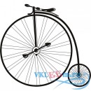 Декоративная наклейка Penney Fathing Wall Sticker Bike Wall Art